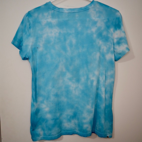 Calvin Klein T-Shirt ~ Blue Tie Dye - Picture 4 of 5